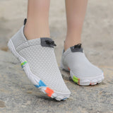 Aquabeach gray beach shoes