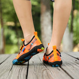 Aquatic shoes strap orange