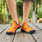 Aquatic shoes strap orange