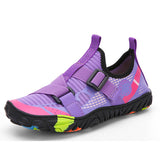 Strap Violet aquatic shoes