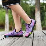 Strap Violet aquatic shoes