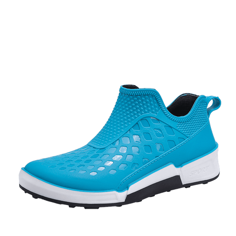 Blue Paimpol plastic water shoes