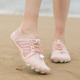 Pink Aquapop water shoes