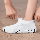 White Aquasoft beach shoes