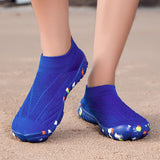 Blue Aquasoft beach shoes