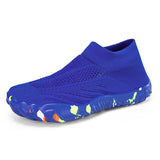 Blue Aquasoft beach shoes