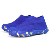 Blue Aquasoft beach shoes