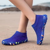 Blue Aquasoft beach shoes
