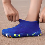 Blue Aquasoft beach shoes
