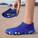 Blue Aquasoft beach shoes