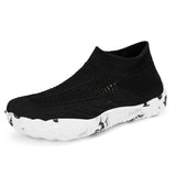 Black Aquasoft beach shoes