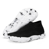 Black Aquasoft beach shoes