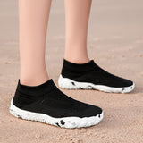 Black Aquasoft beach shoes