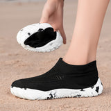 Black Aquasoft beach shoes