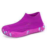 Aquasoft purple beach shoes