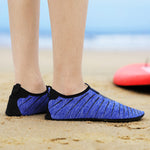 Water blue Summer beach shoes