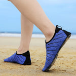 Water blue Summer beach shoes