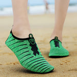 Water green Summer beach shoes