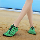 Water green Summer beach shoes