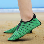 Water green Summer beach shoes