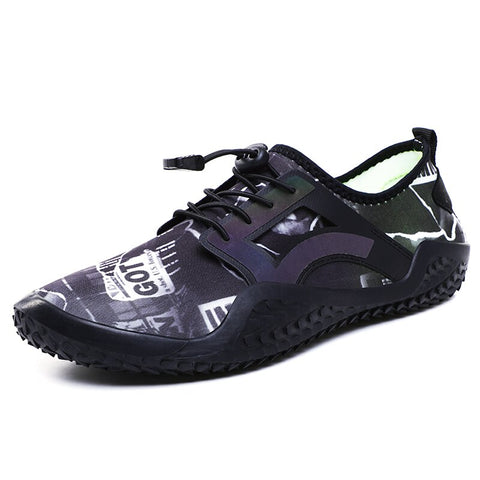 Chaussures de Plage AquaStreet Noir Blanc - Aquashoes