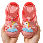 Sandales Plastique Licorne Rose - Aquashoes