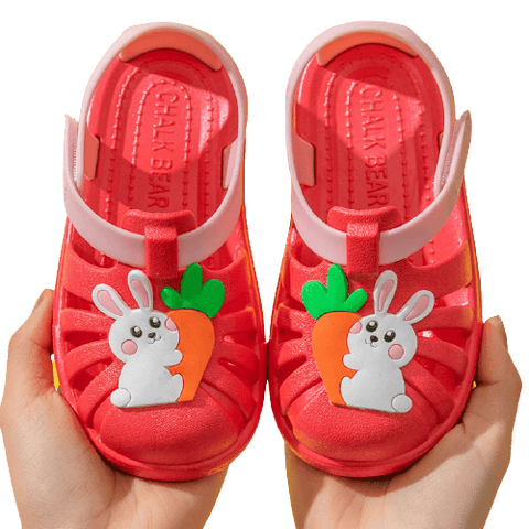 Sandales Plastique Lapin Rouge - Aquashoes